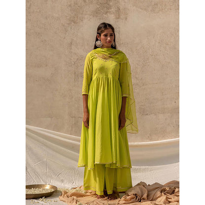 Baise Gaba Green Asmi Ojaswi Lime Set