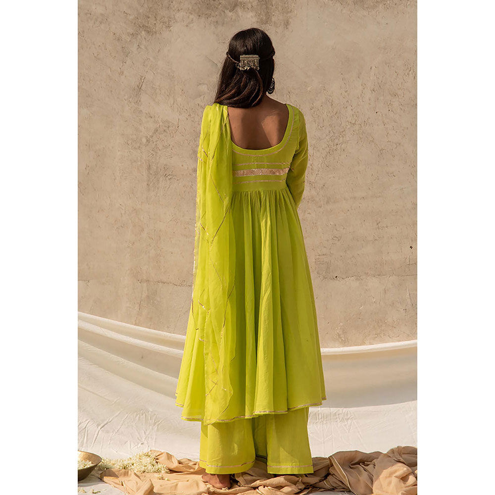 Baise Gaba Green Asmi Ojaswi Lime Set