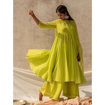 Baise Gaba Green Asmi Ojaswi Lime Set
