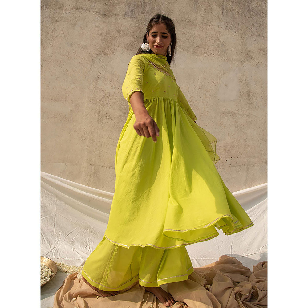 Baise Gaba Green Asmi Ojaswi Lime Set