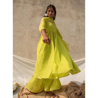 Baise Gaba Green Asmi Ojaswi Lime Set