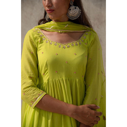 Baise Gaba Green Asmi Ojaswi Lime Set
