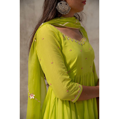 Baise Gaba Green Asmi Ojaswi Lime Set