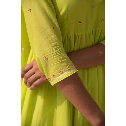 Baise Gaba Green Asmi Ojaswi Lime Set