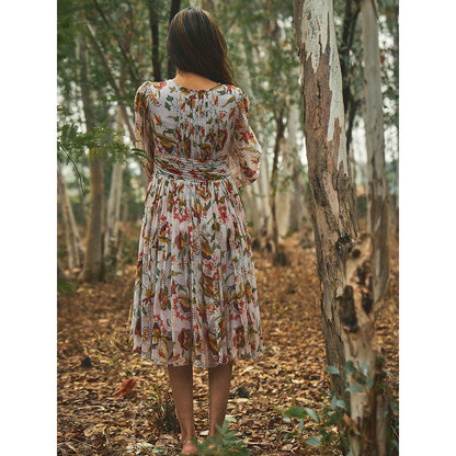 Baise Gaba Grey Delonix Dress