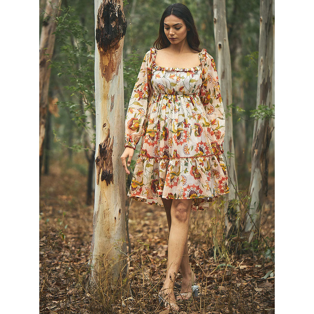 Baise Gaba Grey Crossandra Dress