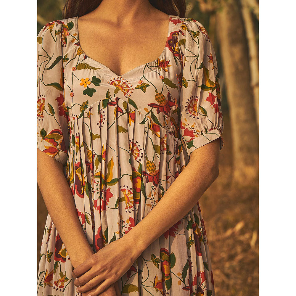 Baise Gaba Grey Gulmohar (Set Of 2)
