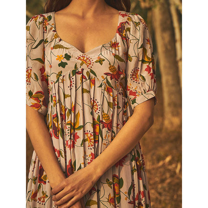 Baise Gaba Grey Gulmohar (Set Of 2)