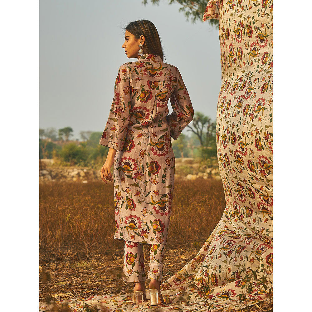 Baise Gaba Grey Siroi Lily Kurta