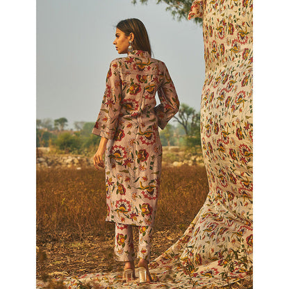 Baise Gaba Grey Siroi Lily Kurta