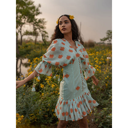 Baise Gaba Blue Tahiti Dress