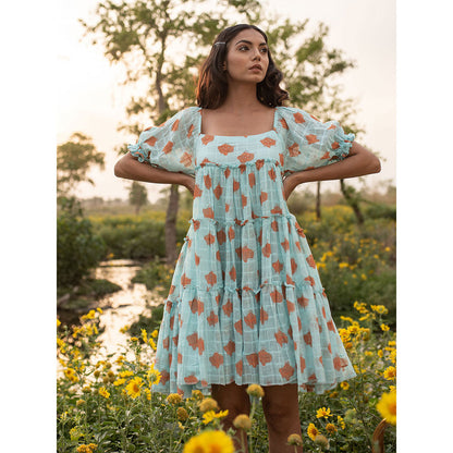 Baise Gaba Blue Triandrus Dress