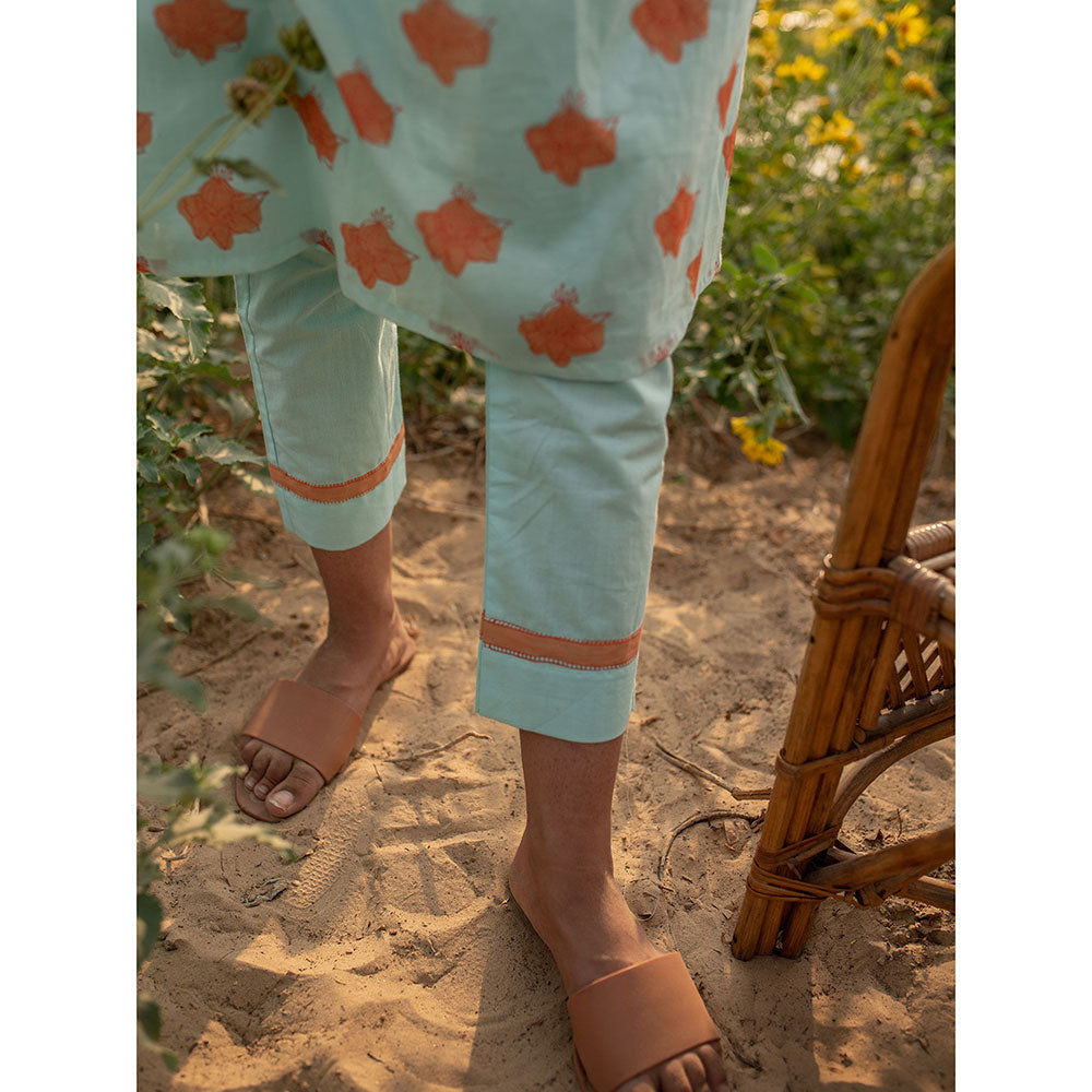 Baise Gaba Blue Daffodilly Kurta