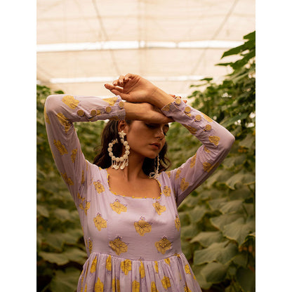 Baise Gaba Lavender Lavender Beauty Anarkali