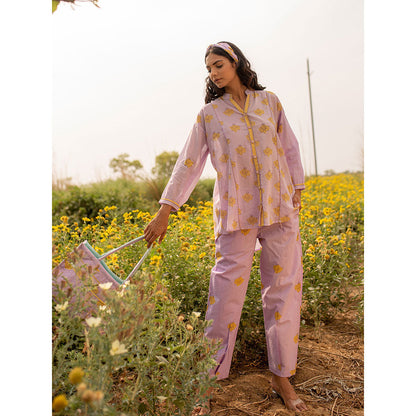 Baise Gaba Lavender Casaata Pants