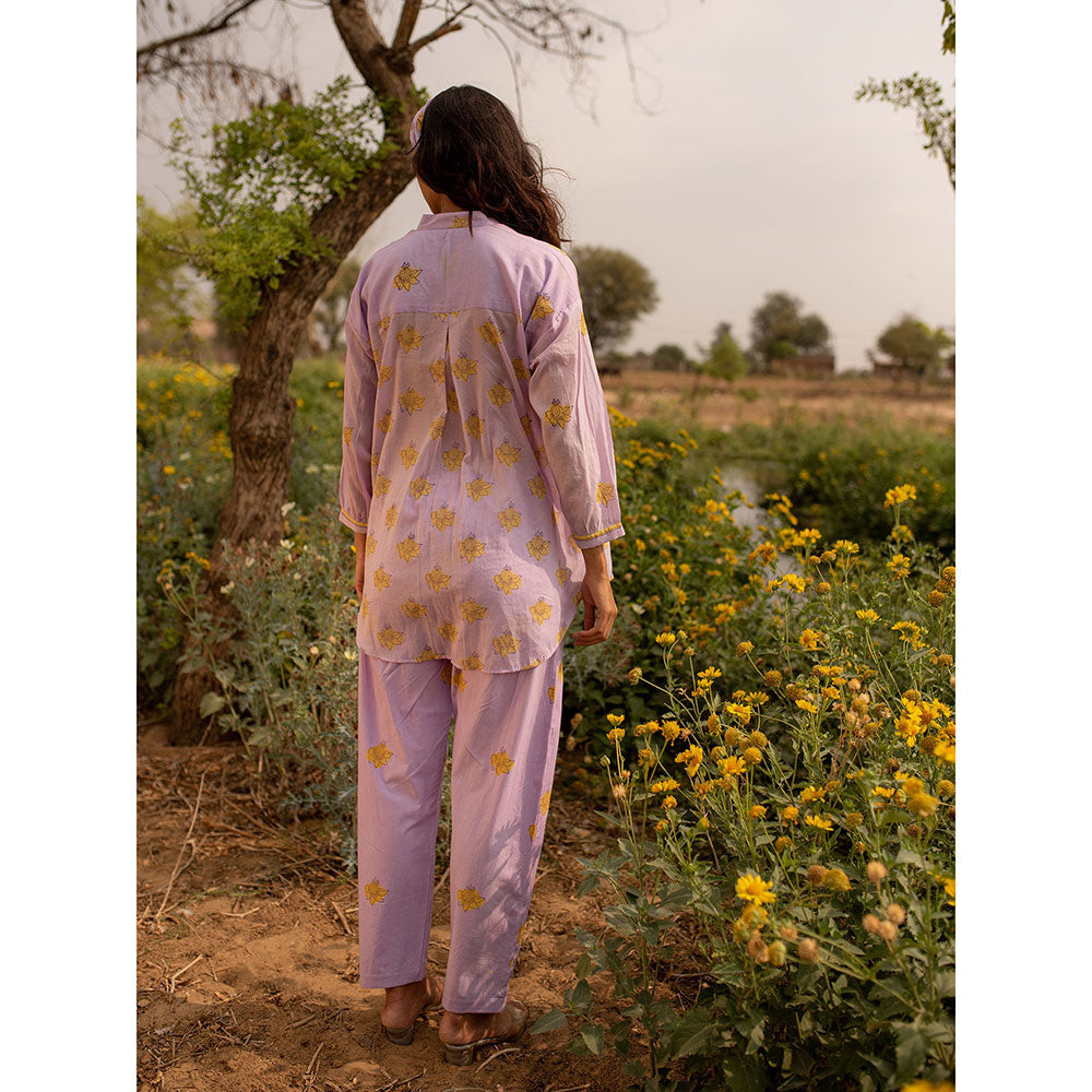 Baise Gaba Lavender Casaata Pants