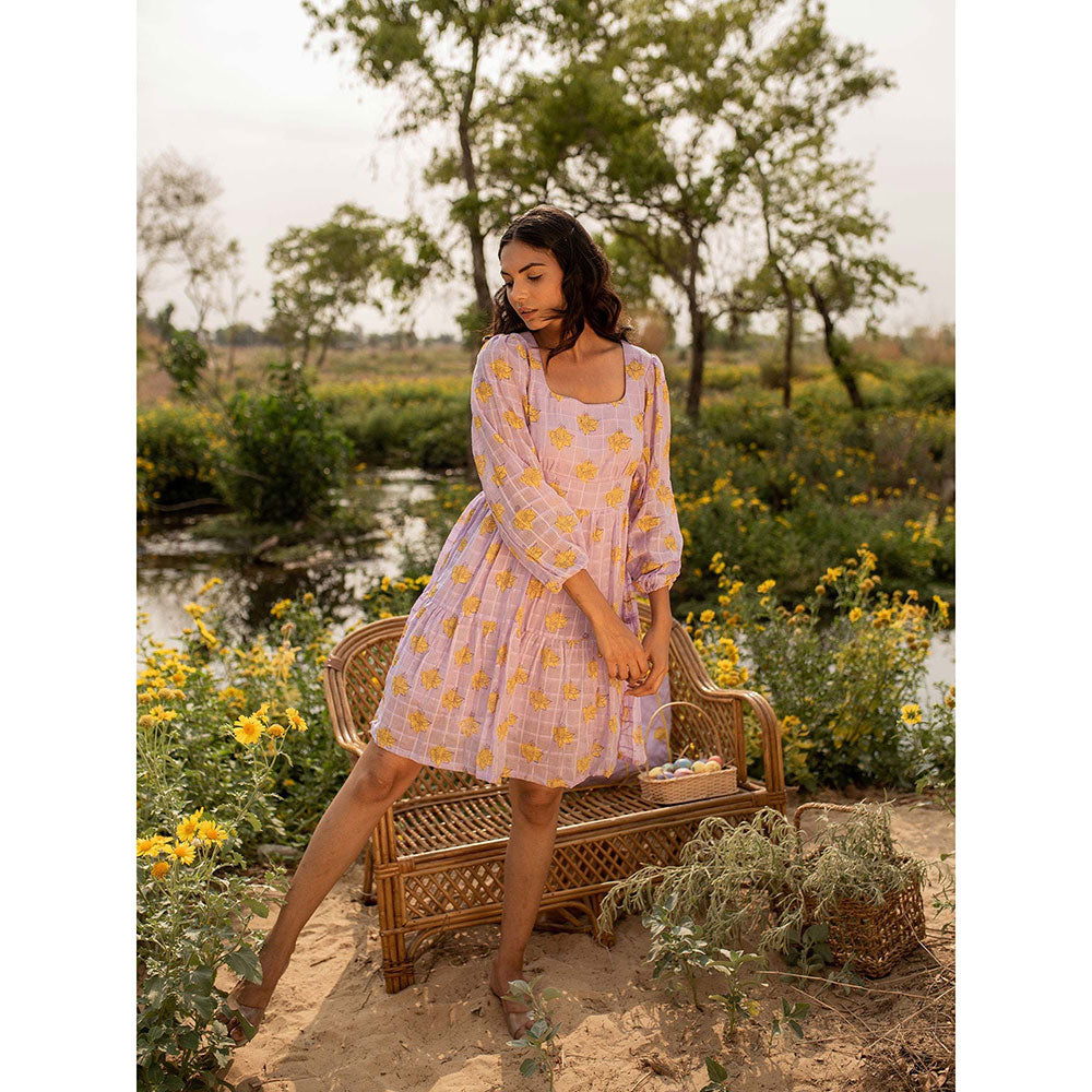 Baise Gaba Lavender Pipit Dress