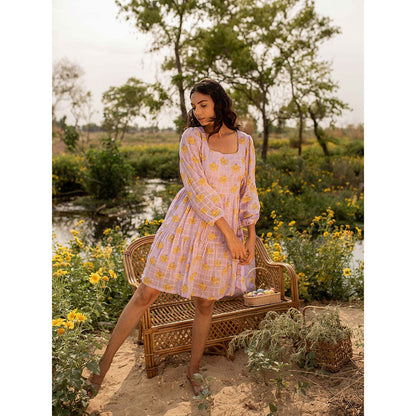 Baise Gaba Lavender Pipit Dress