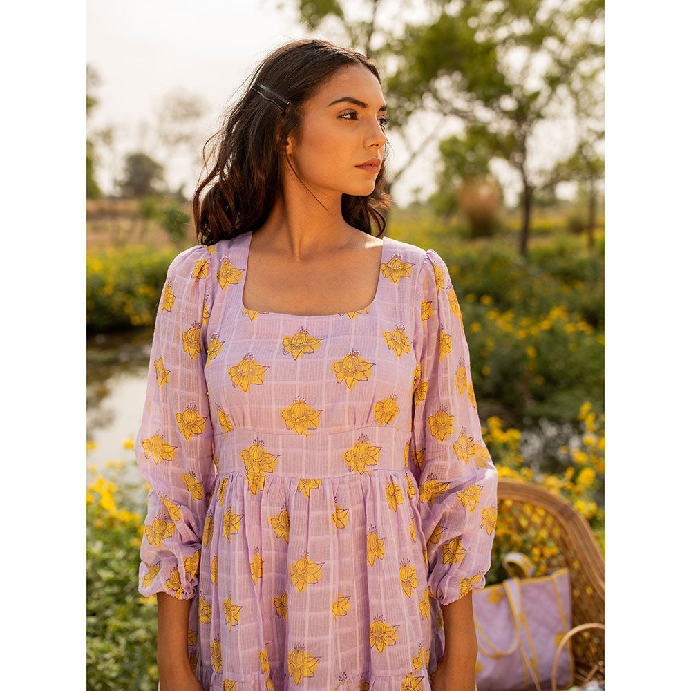 Baise Gaba Lavender Pipit Dress