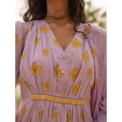 Baise Gaba Lavender Lavender Daffodilly Kurta