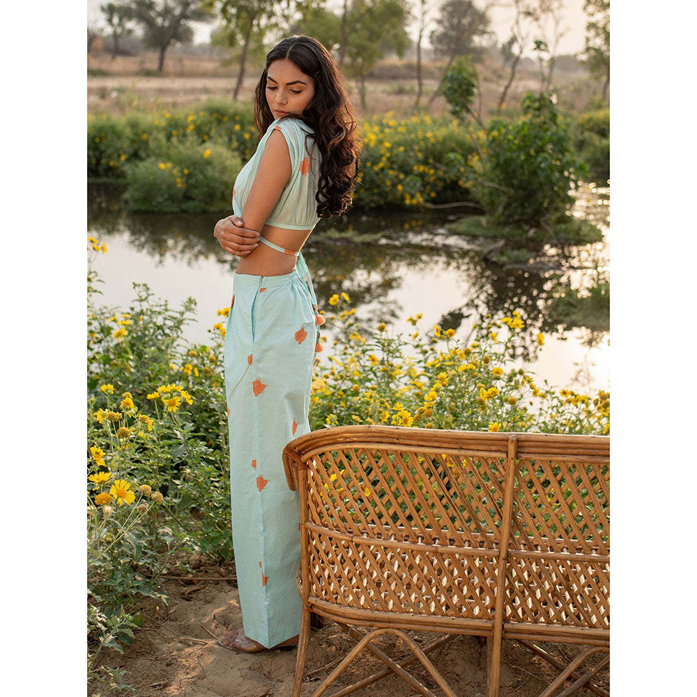 Baise Gaba Blue Chime Pants