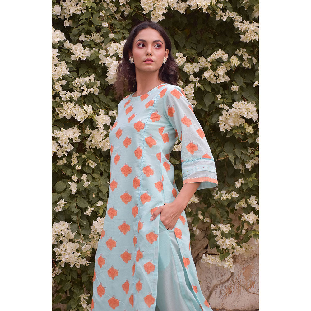 Baise Gaba Blue Charm Kurta