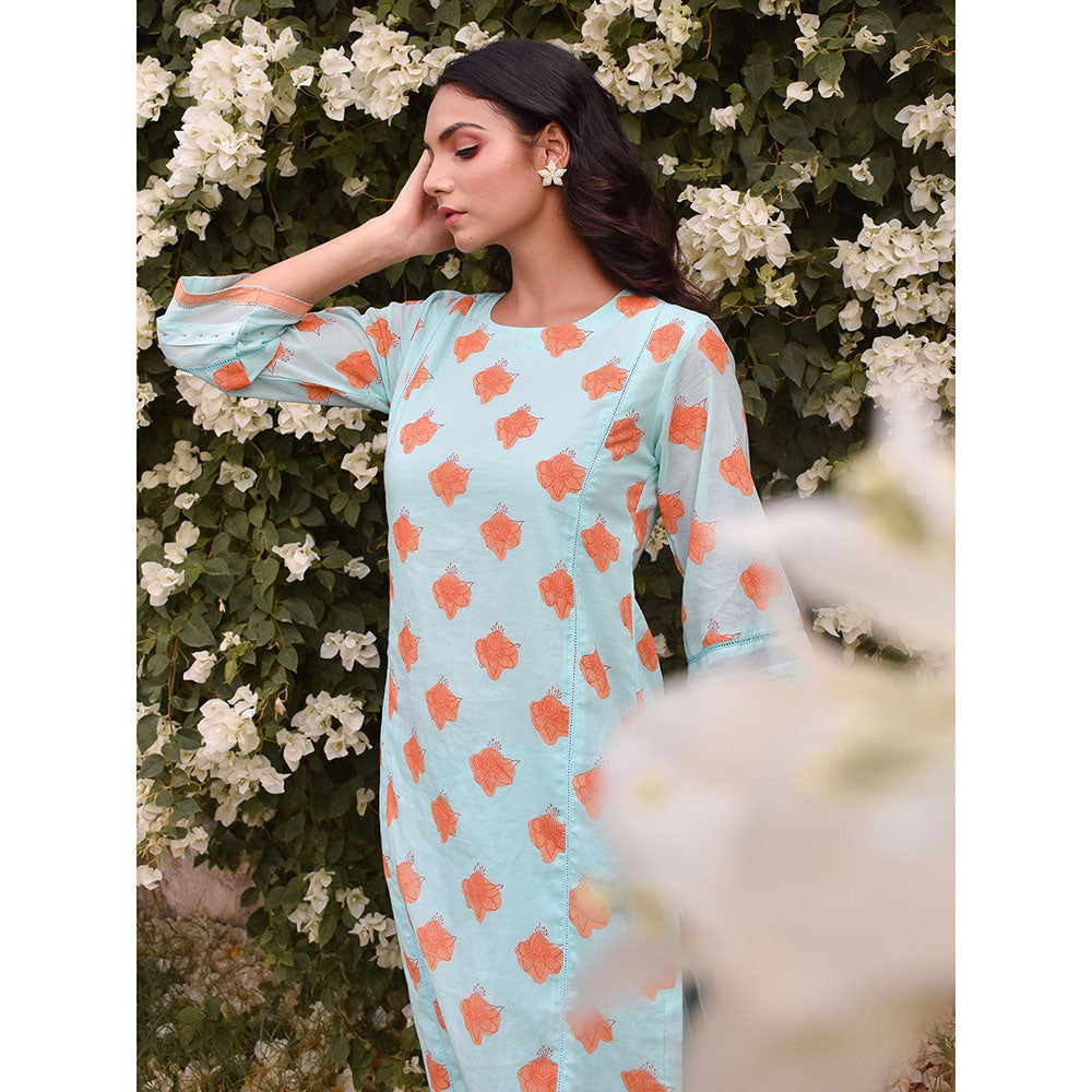 Baise Gaba Blue Charm Kurta
