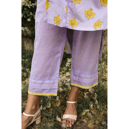 Baise Gaba Lavender Culotte Pants