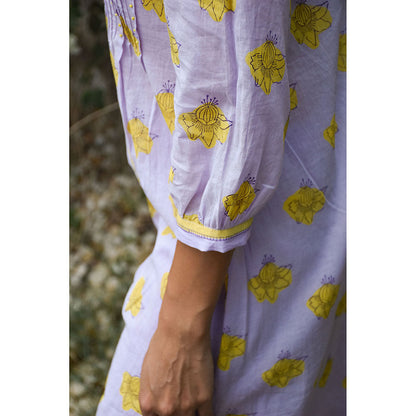 Baise Gaba Lavender Dijon Kurta