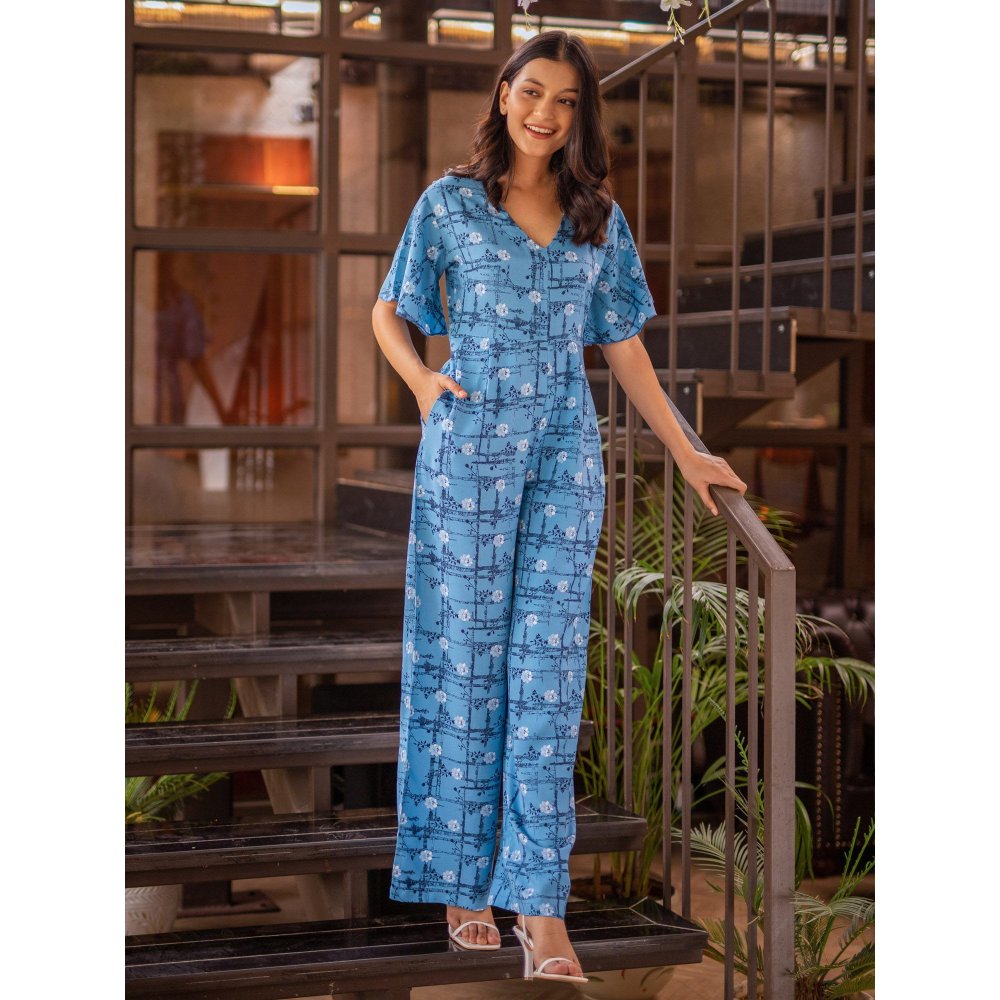 B'Infinite Shades of Blue All Day Jumpsuit