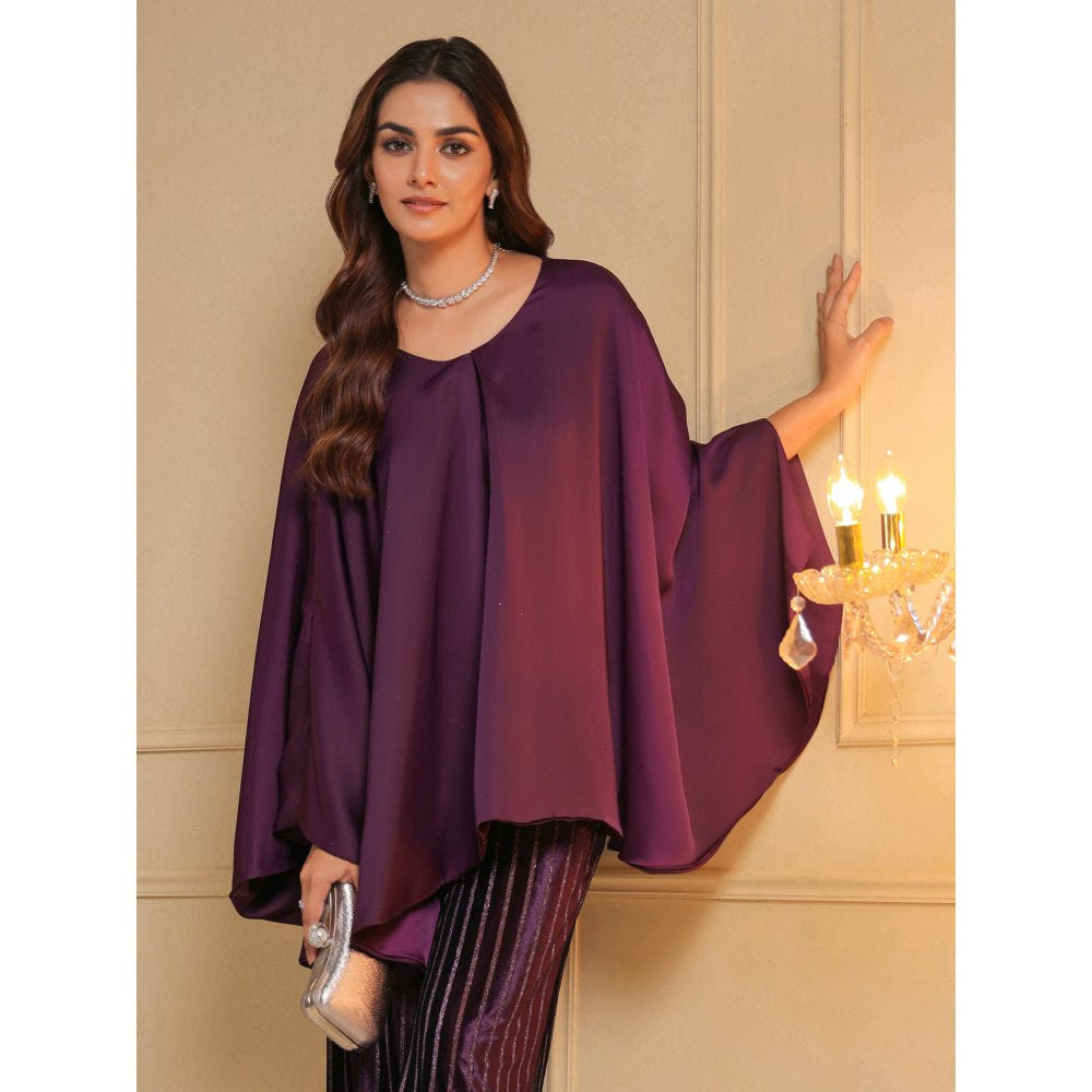 B'Infinite Royal Amethyst Cape Top