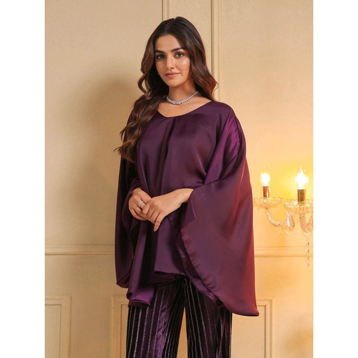 B'Infinite Royal Amethyst Cape Top