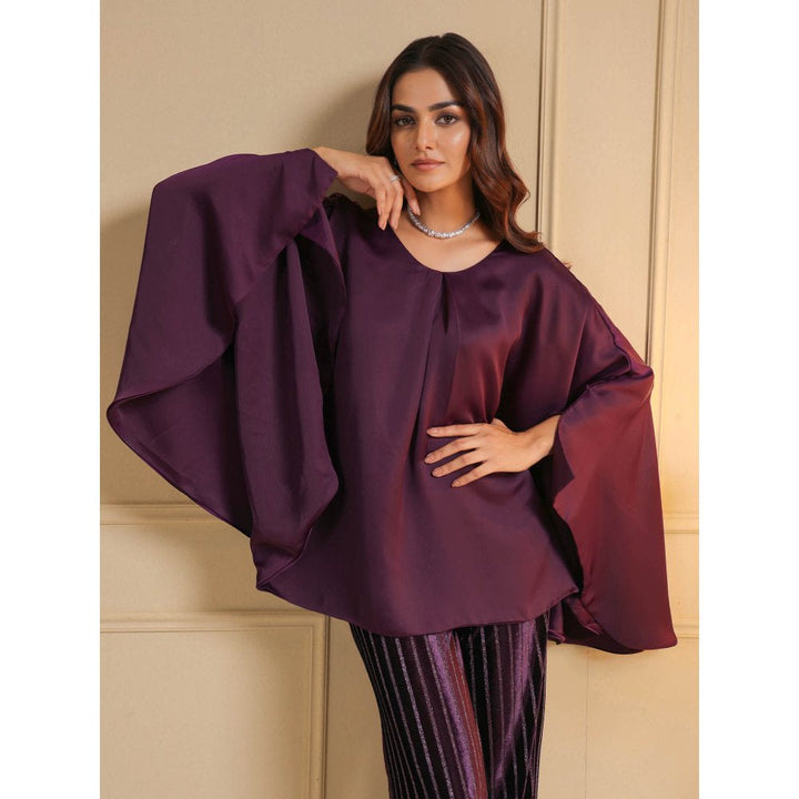 B'Infinite Royal Amethyst Cape Top