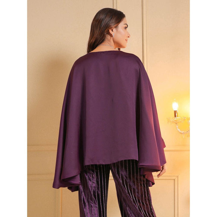 B'Infinite Royal Amethyst Cape Top