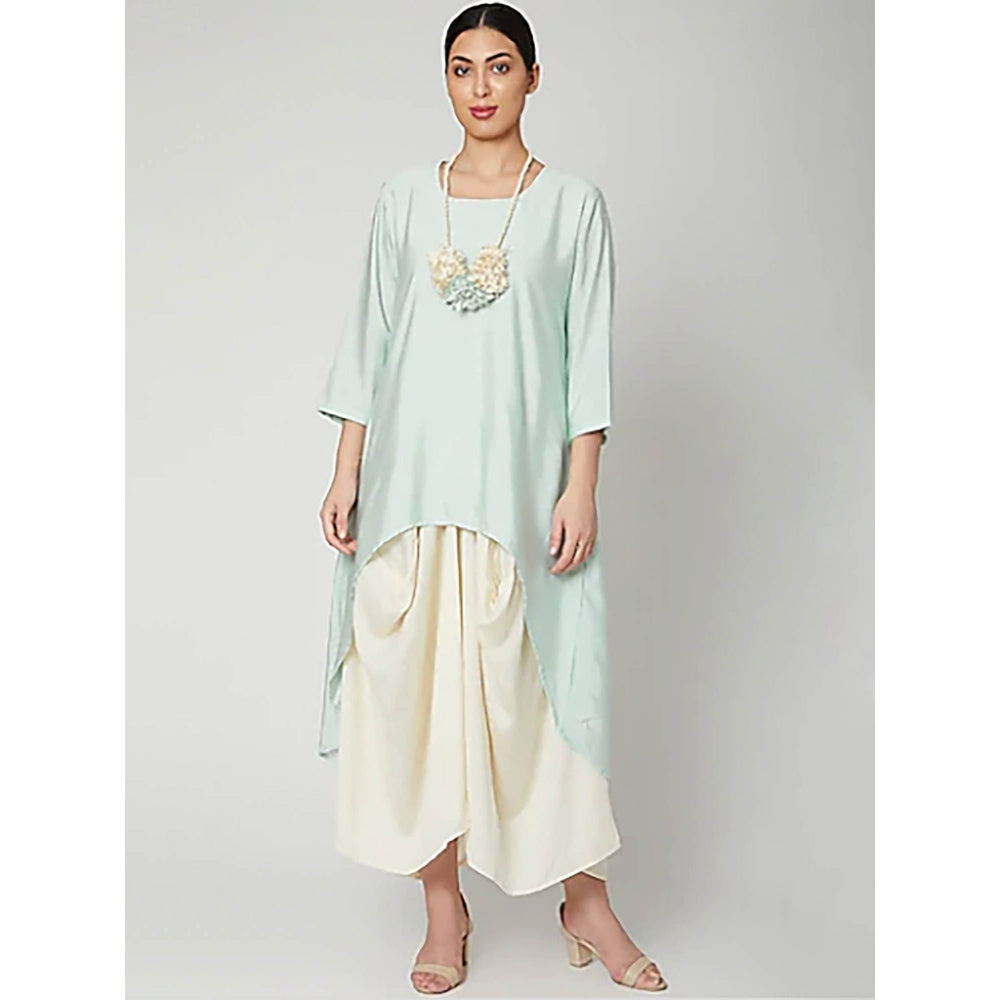 Bohame Green Dream Dress With Necklace (Set of 2)