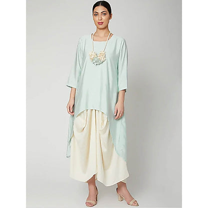 Bohame Green Dream Dress With Necklace (Set of 2)