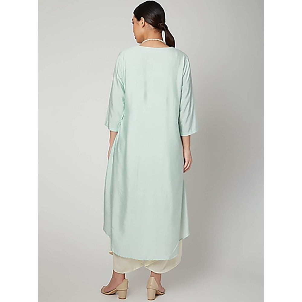 Bohame Green Dream Dress With Necklace (Set of 2)