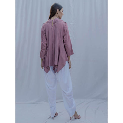 Bohame Purple Dream Cowl Top