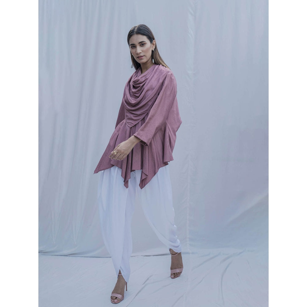 Bohame Purple Dream Cowl Top