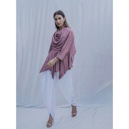 Bohame Purple Dream Cowl Top