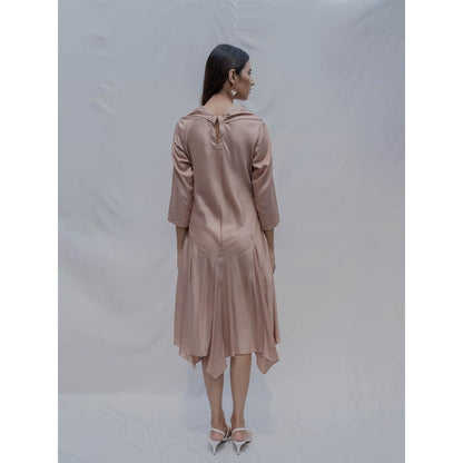 Bohame Rose Gold Dream Cowl Dress
