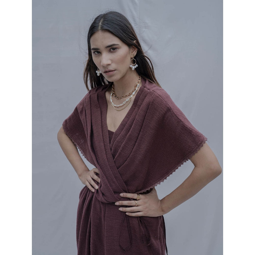 Bohame Brown Rika Jumpsuit