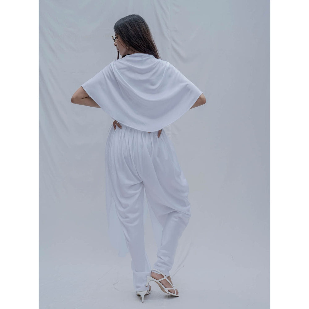 Bohame White Rika Jumpsuit