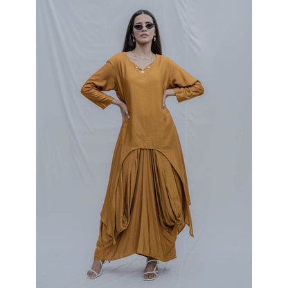Bohame Mustard Rosemary Dress
