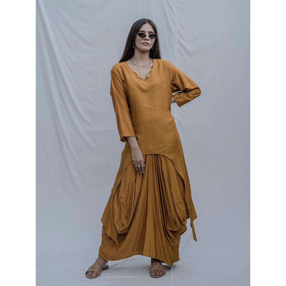 Bohame Mustard Rosemary Dress