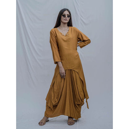 Bohame Mustard Rosemary Dress
