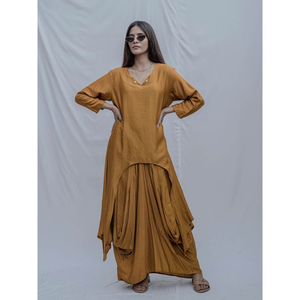 Bohame Mustard Rosemary Dress