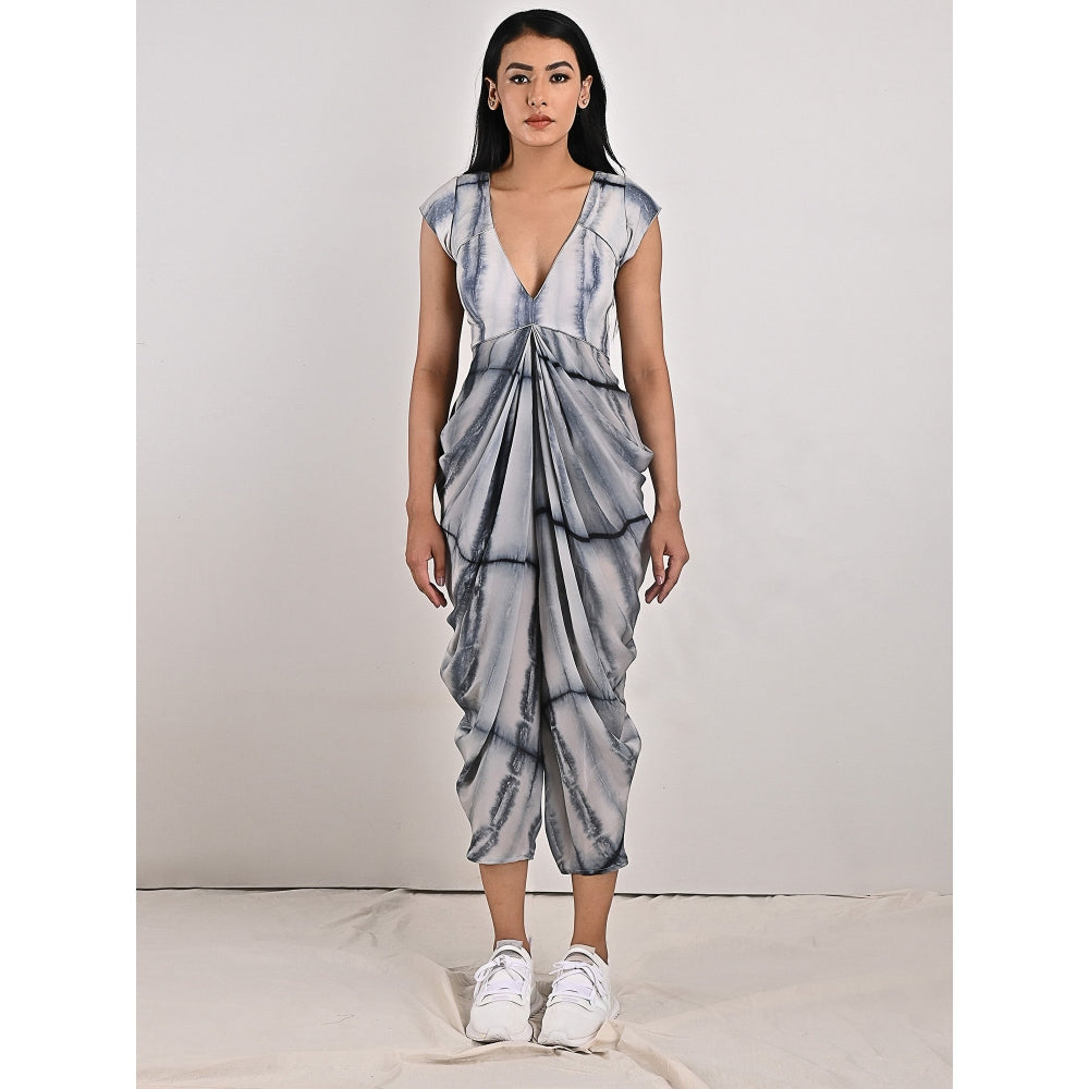 Bohame Diana Light Grey Jumpsuit (Set of 2)