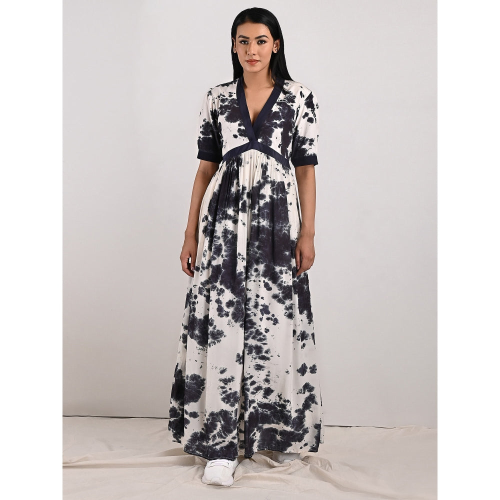 Bohame Tamsin V-Neck White Dress