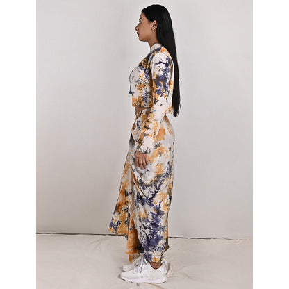 Bohame Jemina Mustard & Blue Jacket (Set of 3)